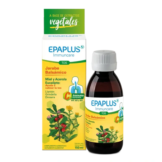 Epaplus Immuncare Adulti Sciroppo per la tosse al gusto di limone , 150 ml