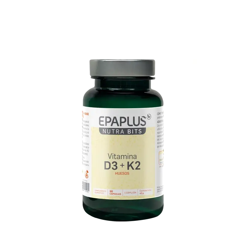 Epaplus Nutrabits Vitamina D3+K2, 90 Cap.