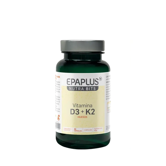 Epaplus Nutrabits Vitamina D3+K2, 90 Cap.