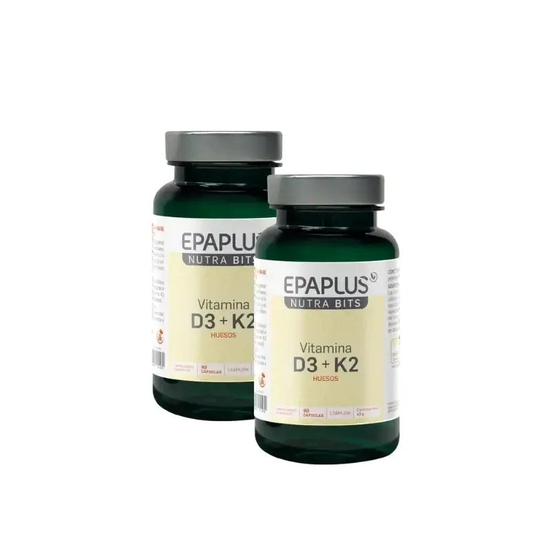 Epaplus Nutrabits Vitamina D3+K2, 90 capsule, confezione da 2