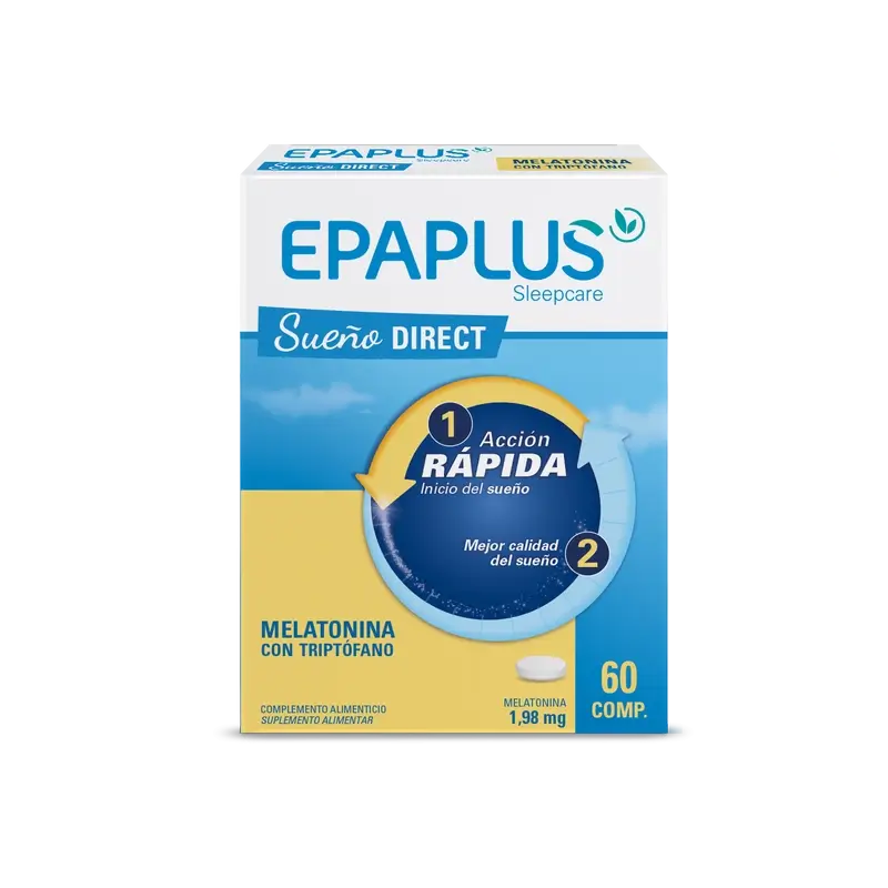 Epaplus Sleepcare Melatonina diretta con triptofano Plus , 60 compresse