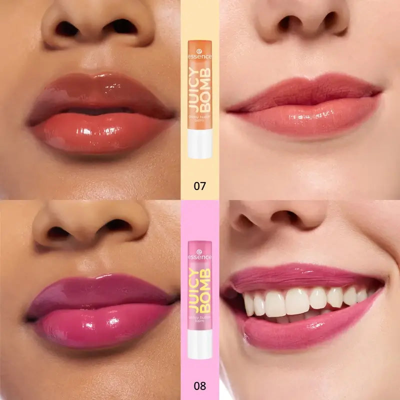 Essence Burro Labbra Balsamo Juicy Bomb 08, 2,5 g