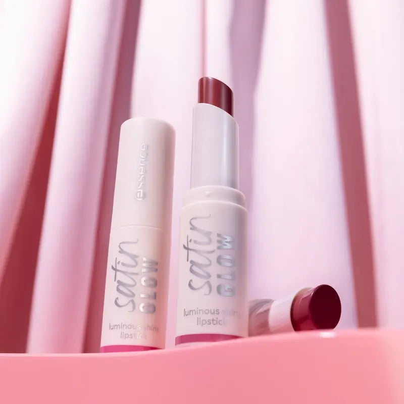 Essence Rossetto Satin Glow Luminous Shine 01 , 3,5 g