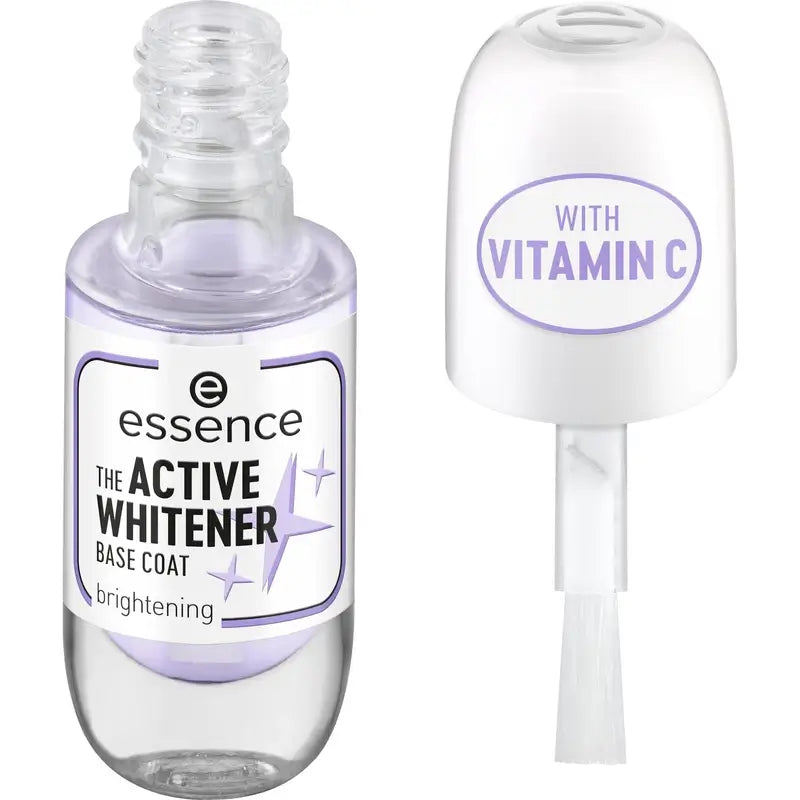 Essence The Active Whitener Base sbiancante per unghie , 8 ml