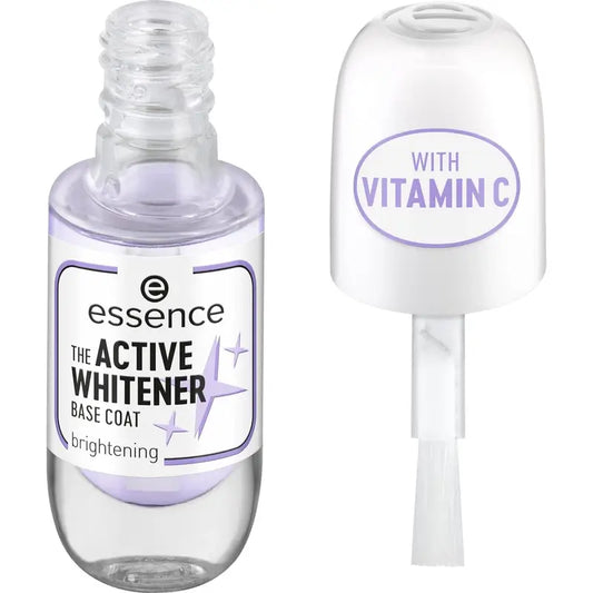 Essence The Active Whitener Base sbiancante per unghie , 8 ml