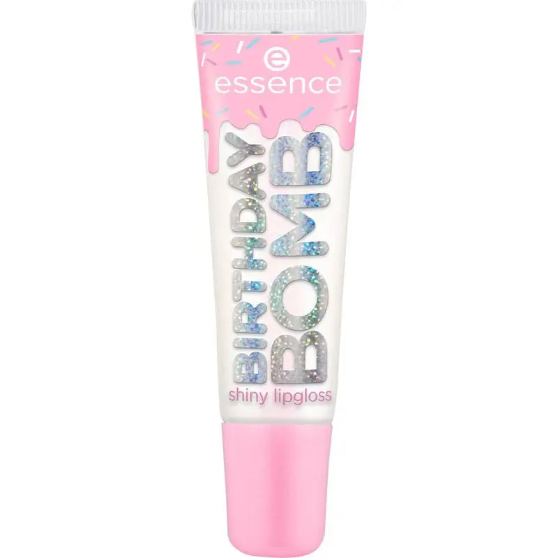 Essence Birthday Bomb Lip Gloss trasparente, 10 ml