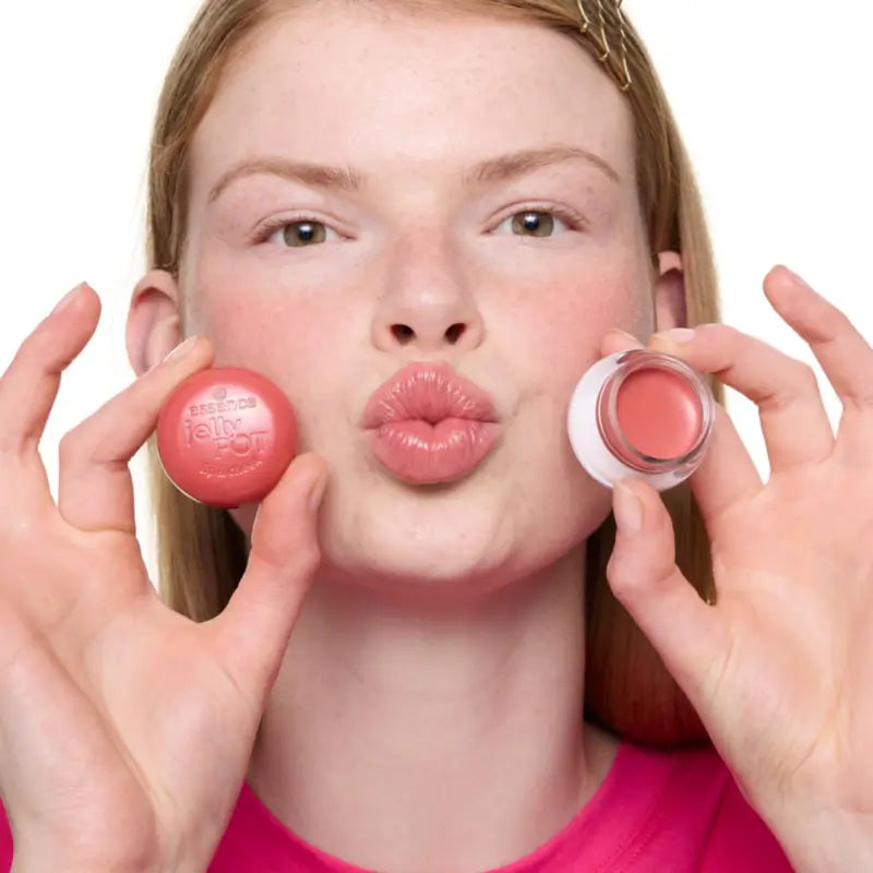 Essence Balsamo per labbra e guance Jelly Pot 10, 4 g