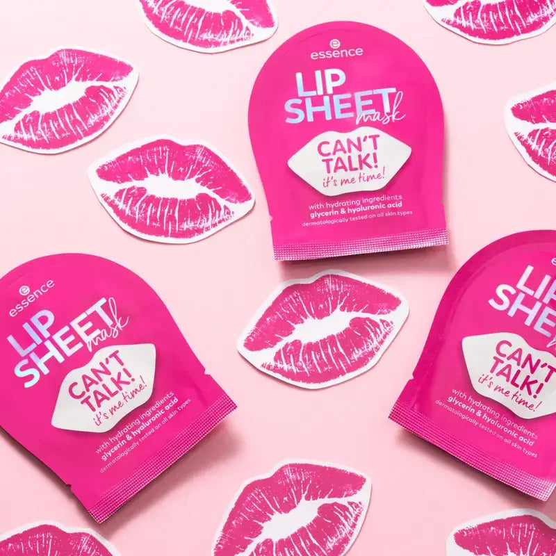 Essence Lip Sheet Maschera labbra 01, 1 articoli