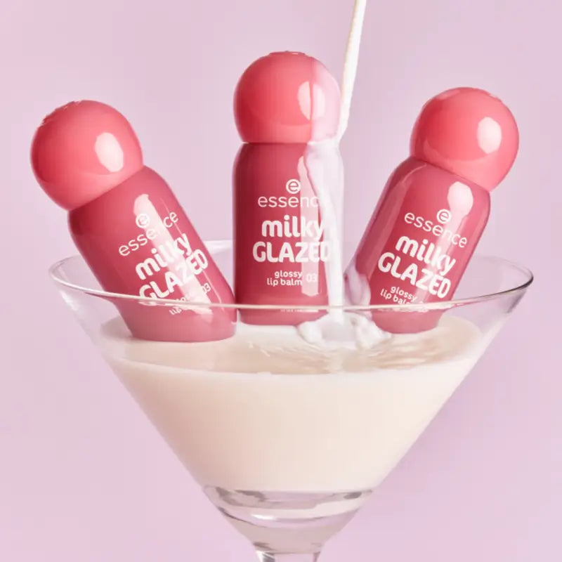 Essence Balsamo per le labbra Glossy Milky Glazed 03, 4 ml