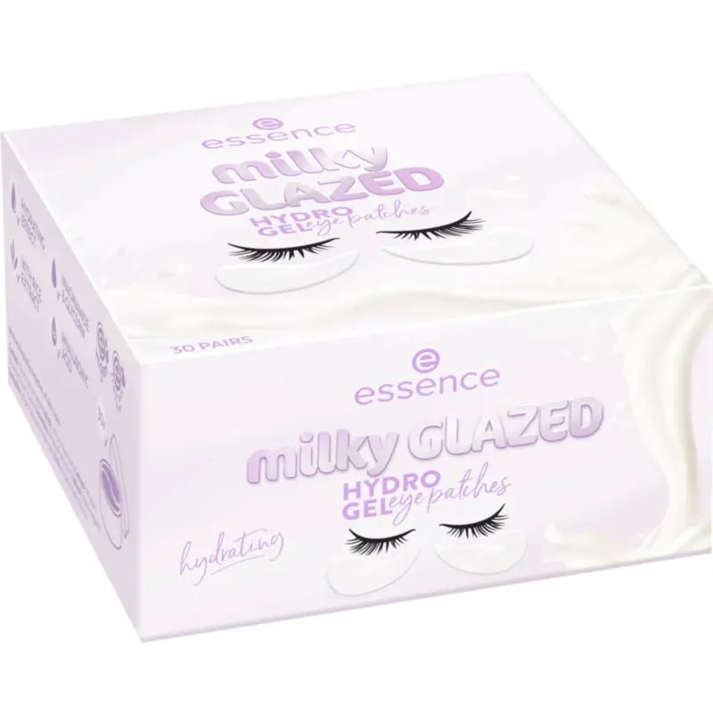 Essence - Patch idrogel per gli occhi Milky Glazed - 30 paia, 30 pair
