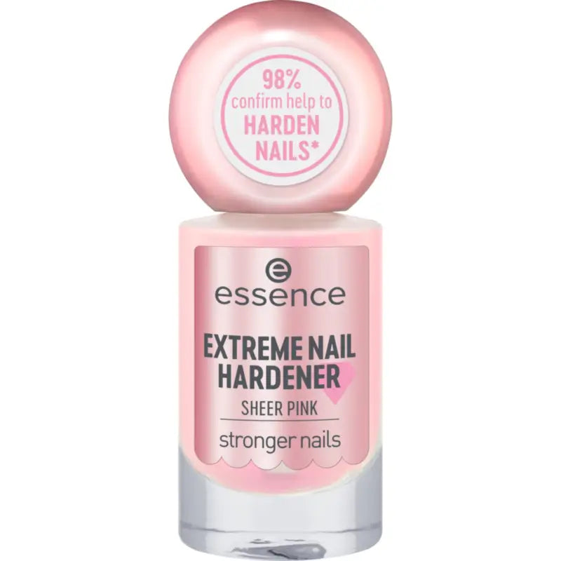 Essence Indurente per unghie Extreme Nail Hardener Sheer Pink, 8 ml