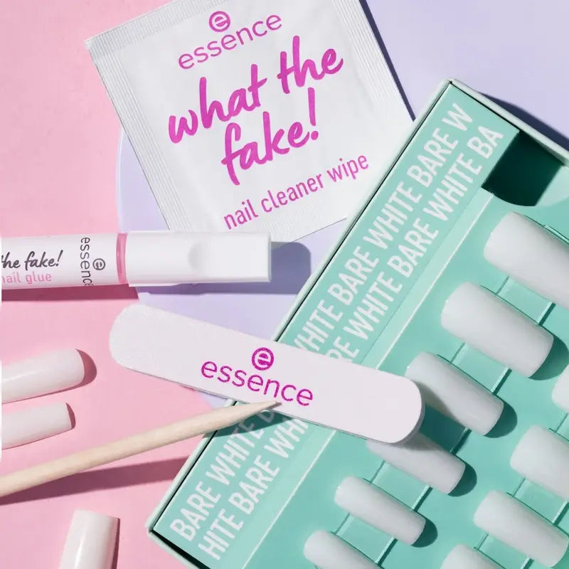 Set manicure Essence con unghie finte What The Fake! Unghie a pressione 04 , 28 pezzi