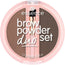 Essence Polvere per sopracciglia Duo Set 02 Marrone, 1,8 g