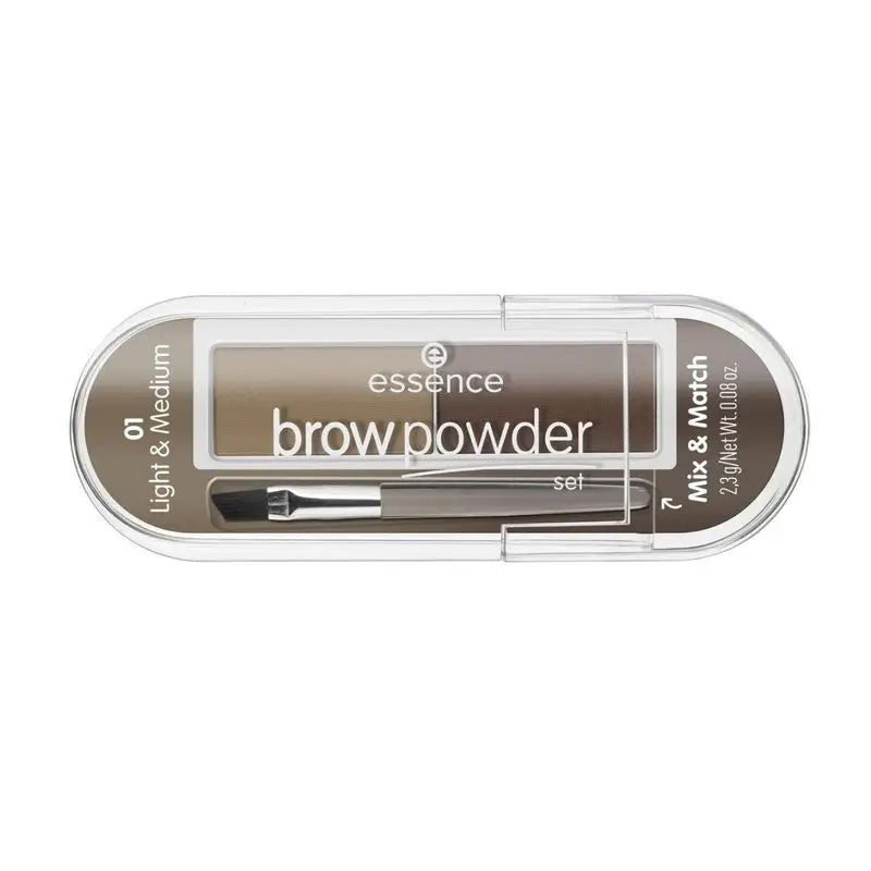 Essence Polvere per sopracciglia Set 01, 2,3 g