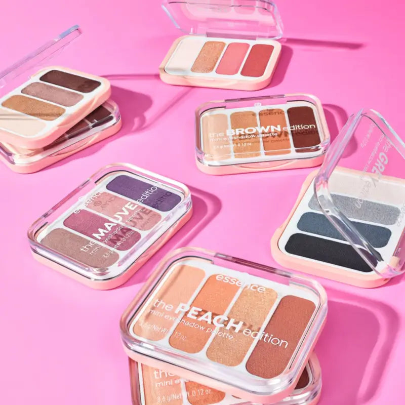 Essence Mini Palette di ombretti The Grey Edition, 3,6 g