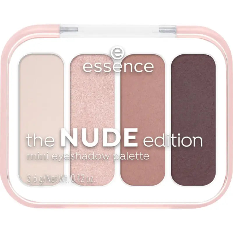 Essence Mini Palette di ombretti The Nude Edition, 3,6 g