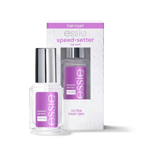 Essie Trattamento per unghie dal finish lucido e dall'asciugatura rapida in meno di un minuto - Top Coat Speed Setter - 13,5 Ml