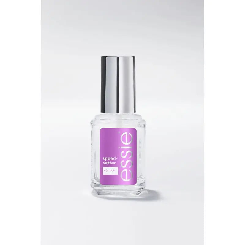 Essie Trattamento per unghie dal finish lucido e dall'asciugatura rapida in meno di un minuto - Top Coat Speed Setter - 13,5 Ml