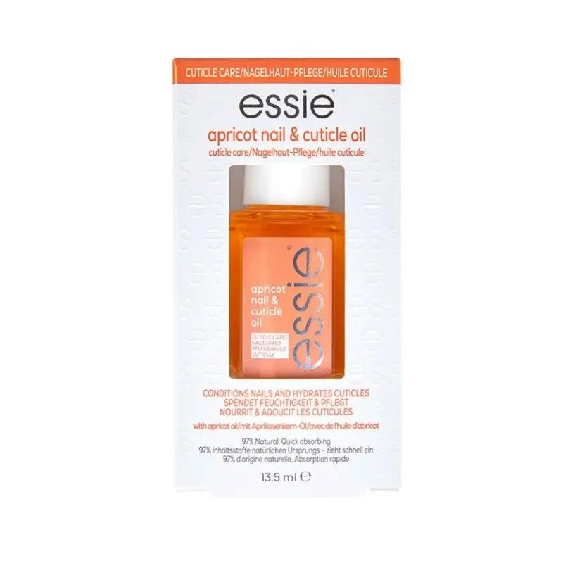 Essie Nail & Cuticle Moisturising Treatment - Olio per unghie e cuticole all'albicocca - 13,5 Ml