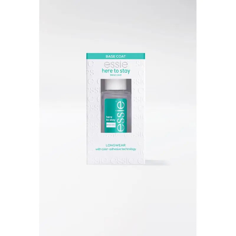 Essie Trattamento per unghie con tecnologia Colour Bonding, prolunga la durata dello smalto - Base Here To Stay - 13,5 Ml