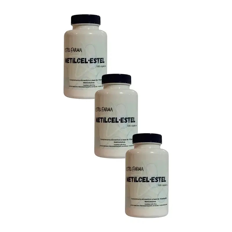 Estel-Farma Metilcellulosa 500 mg 3 x 100 capsule