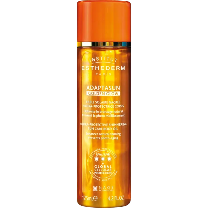 Esthederm Olio solare forte bagliore dorato , 125 ml