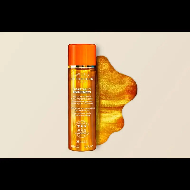 Esthederm Olio solare forte bagliore dorato , 125 ml