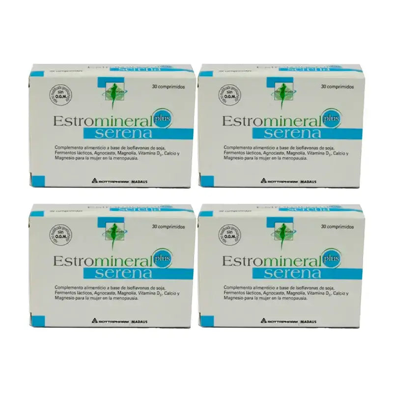 Estromineral Serena Plus, confezione 4 x 30 compresse