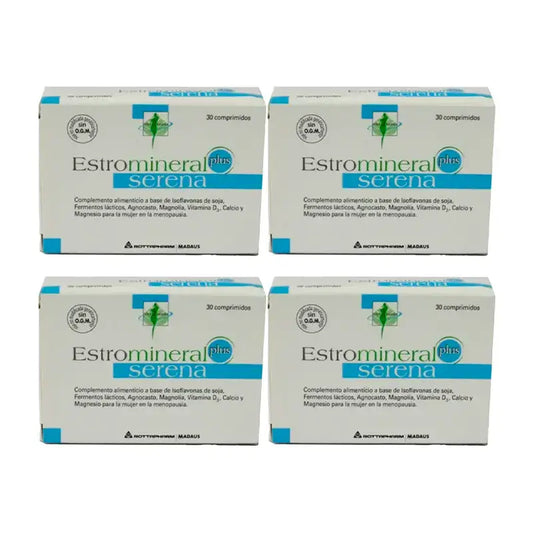 Estromineral Serena Plus, confezione 4 x 30 compresse