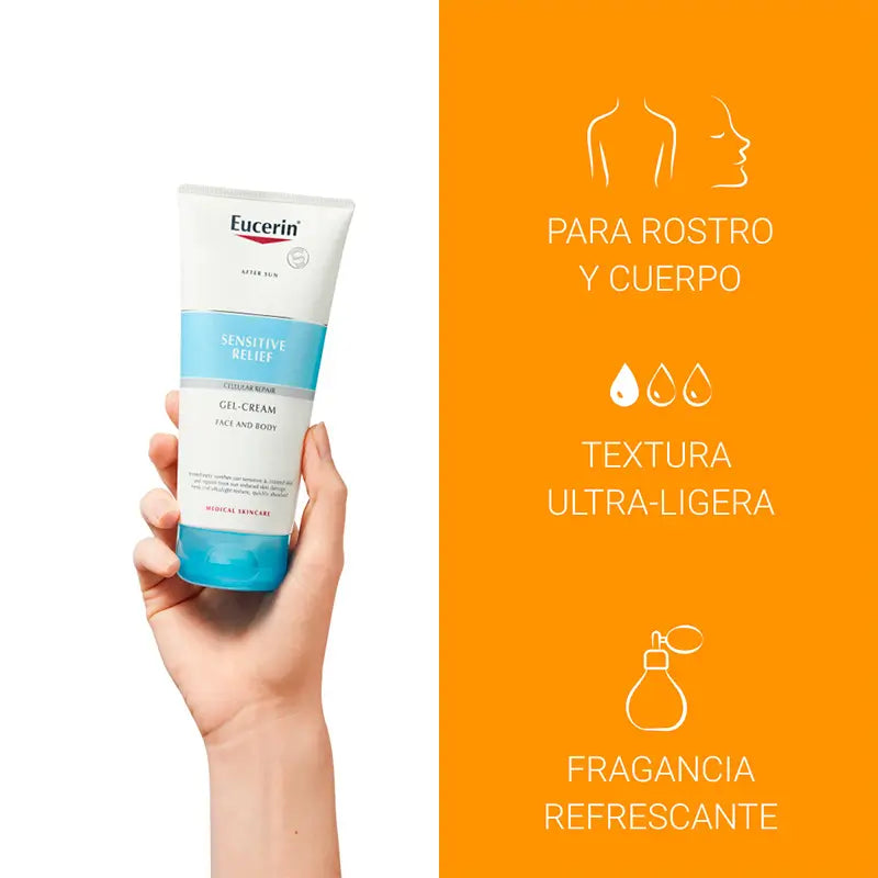 Eucerin AfterSolar Sensitive Relief Gel-Crema 200 ml