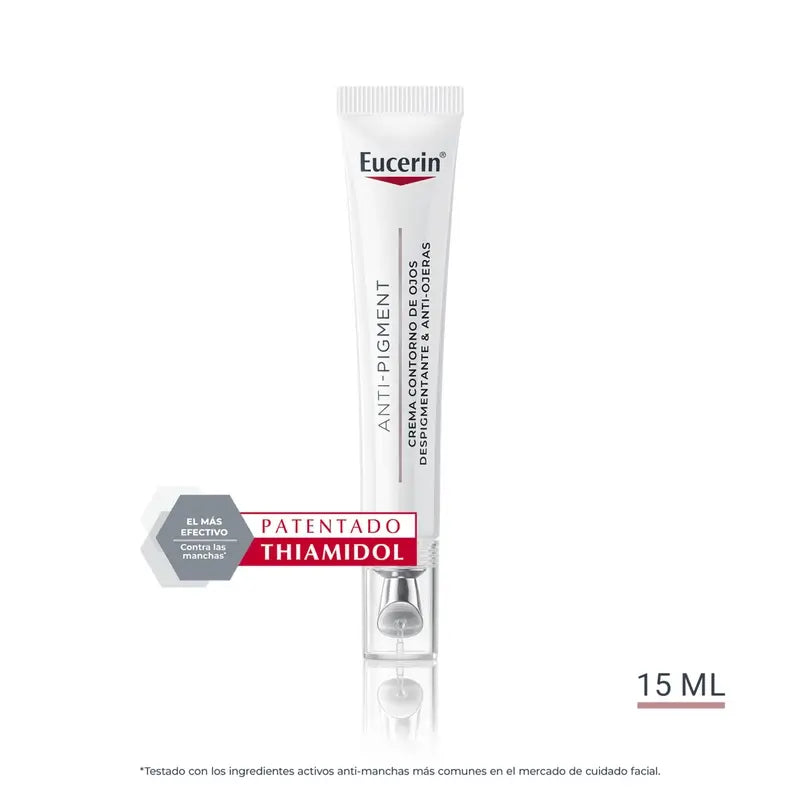 Eucerin Anti-Pigment Contorno Occhi Depigmentante e Anti-Occhiaie, 15 ml