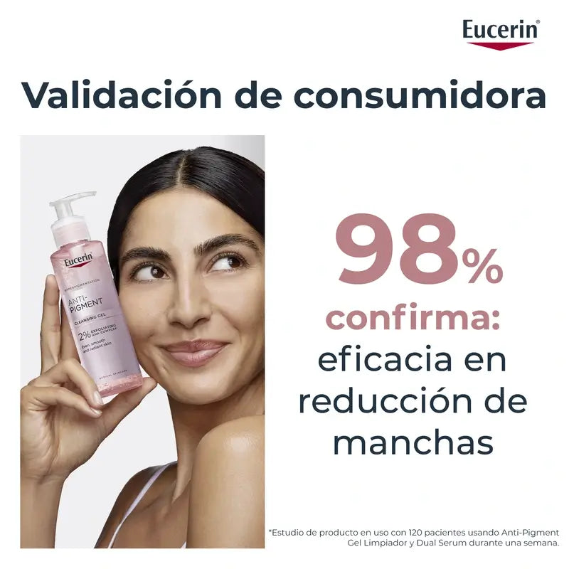 Eucerin Gel detergente anti-pigmento, 400 ml