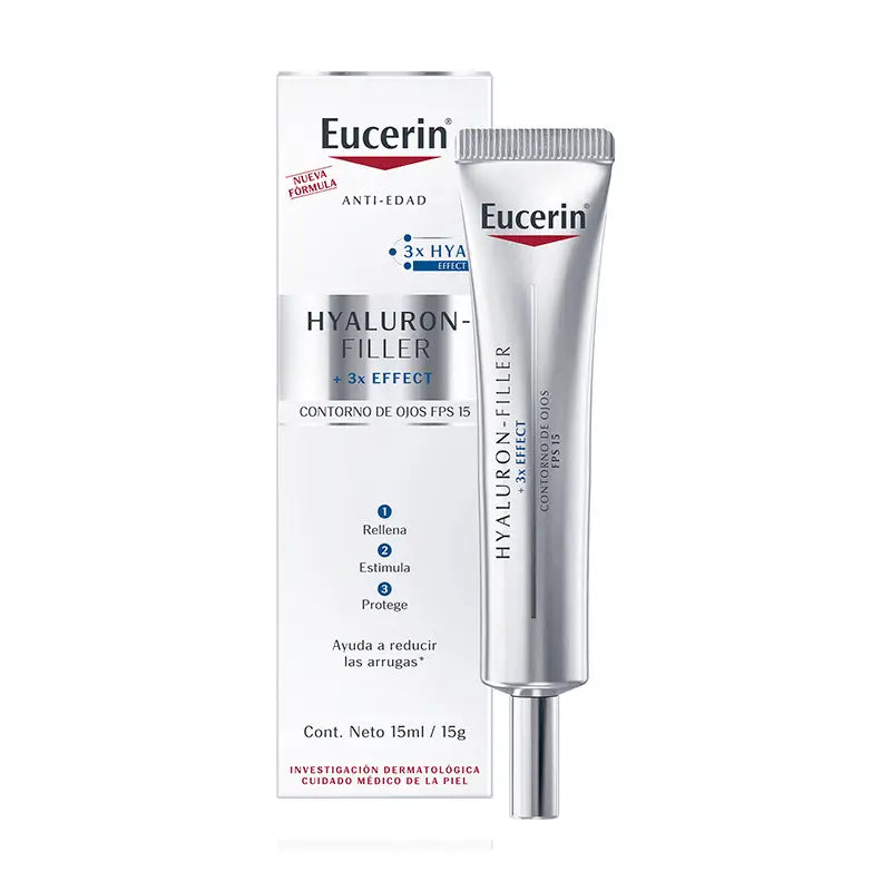 Eucerin Hyaluron Filler Contorno occhi, 15 ml