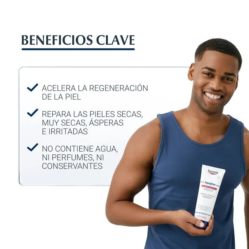 Eucerin Aquaphor Unguento riparatore, 220 ml