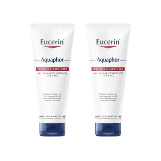 Eucerin Aquaphor Unguento riparatore, 2X220 Ml