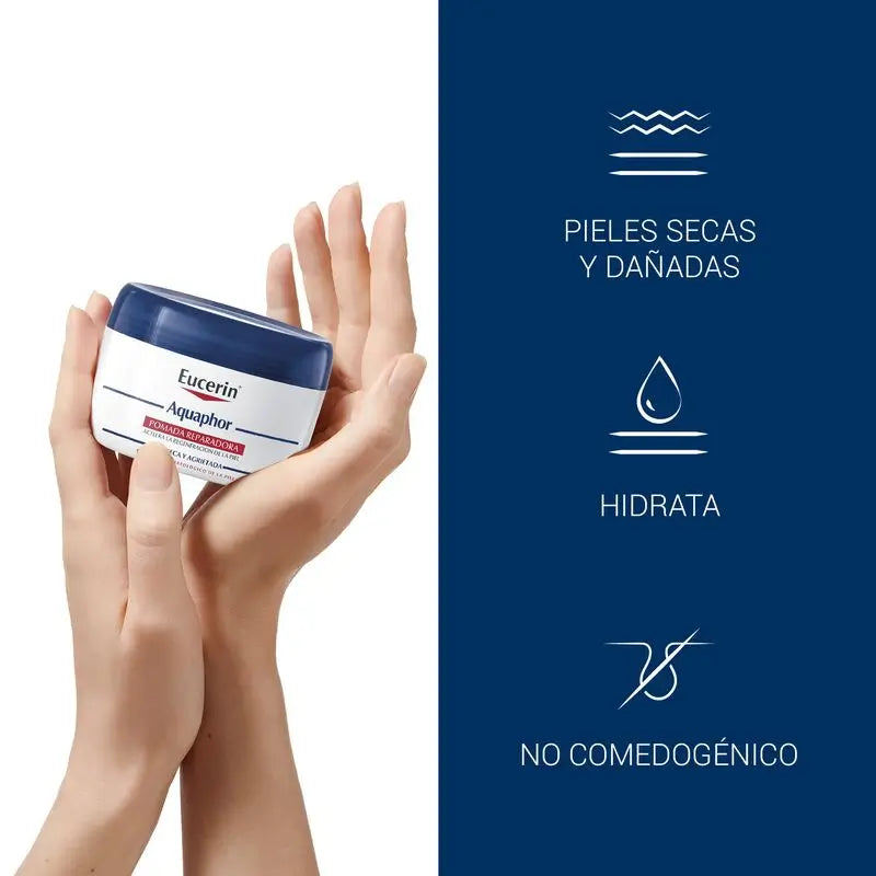 Eucerin Aquaphor Barattolo, 80 Gr