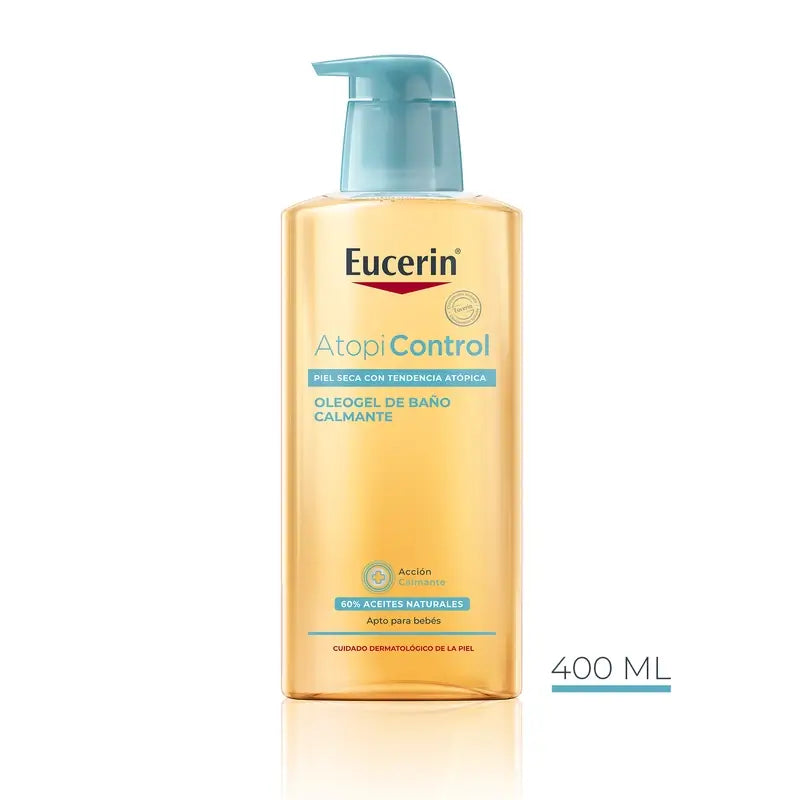 Eucerin Atopicontrol Oleogel Bagno e doccia, 400 ml