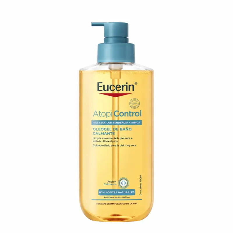 Eucerin Atopicontrol Oleogel Bagno e doccia, 400 ml
