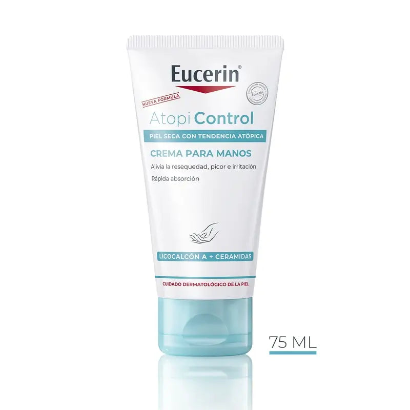 Eucerin Atopicontrol Crema mani, 75 ml