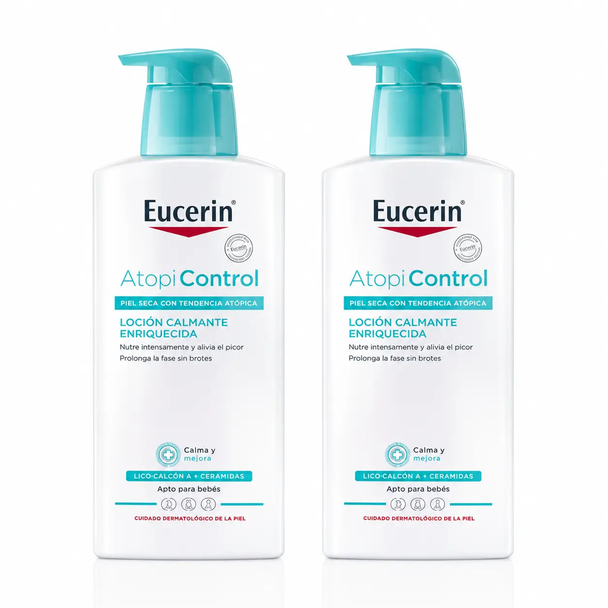 Eucerin Atopicontrol Lozione, 400 Ml , confezione da 2