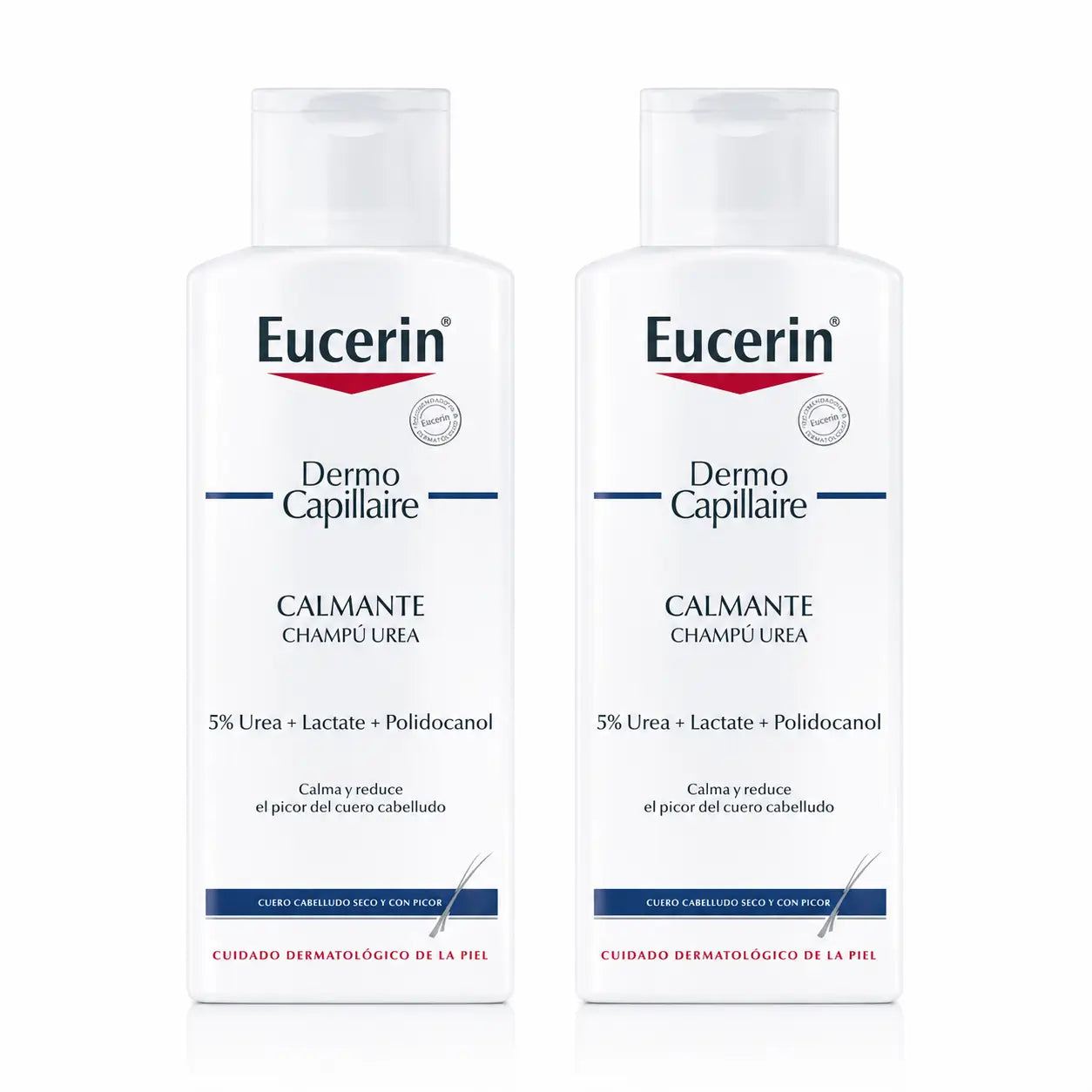 Eucerin Urea Shampoo, 250ml, confezione da 2
