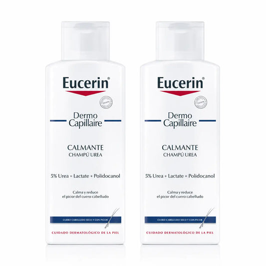 Eucerin Urea Shampoo, 250ml, confezione da 2