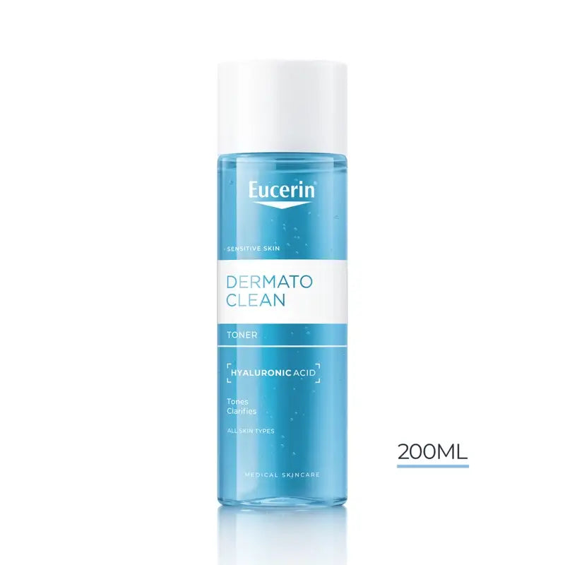 Eucerin Dermatoclean Tonico per il viso, 200 ml