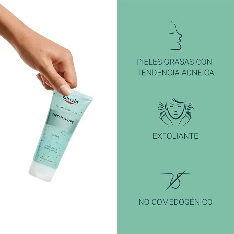 Eucerin Dermopure Gommage esfoliante, 100 ml