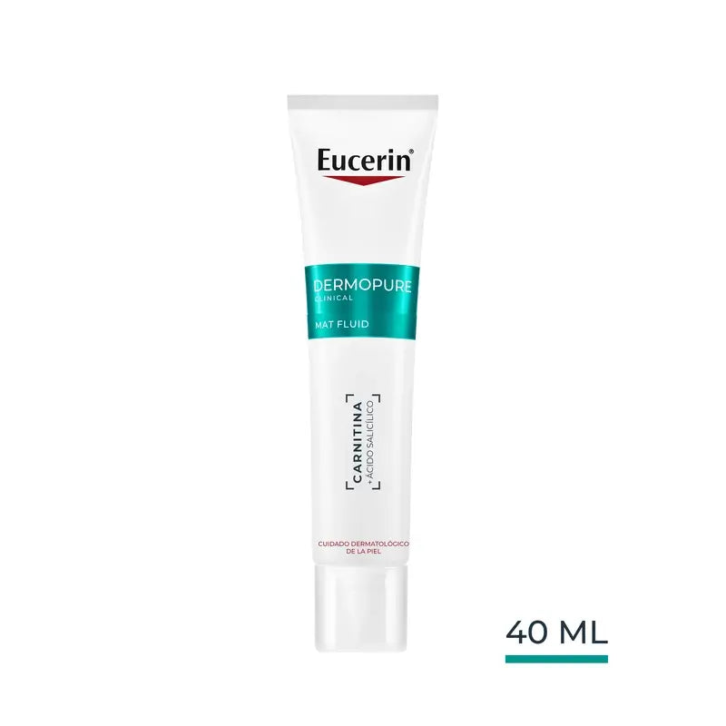 Eucerin Dermopure Fluido viso idratante opacizzante, 50 ml