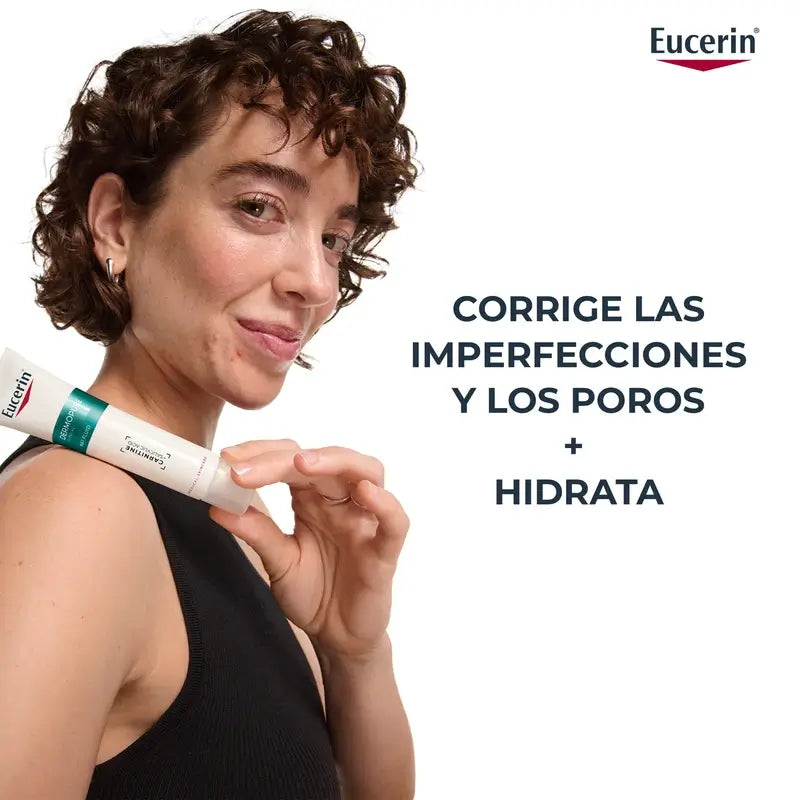 Eucerin Dermopure Fluido viso idratante opacizzante, 50 ml