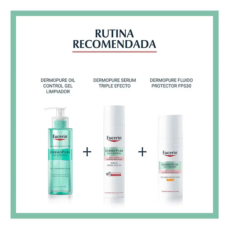 Eucerin Dermopure Fluido protettivo antiolio SPF30, 50 ml