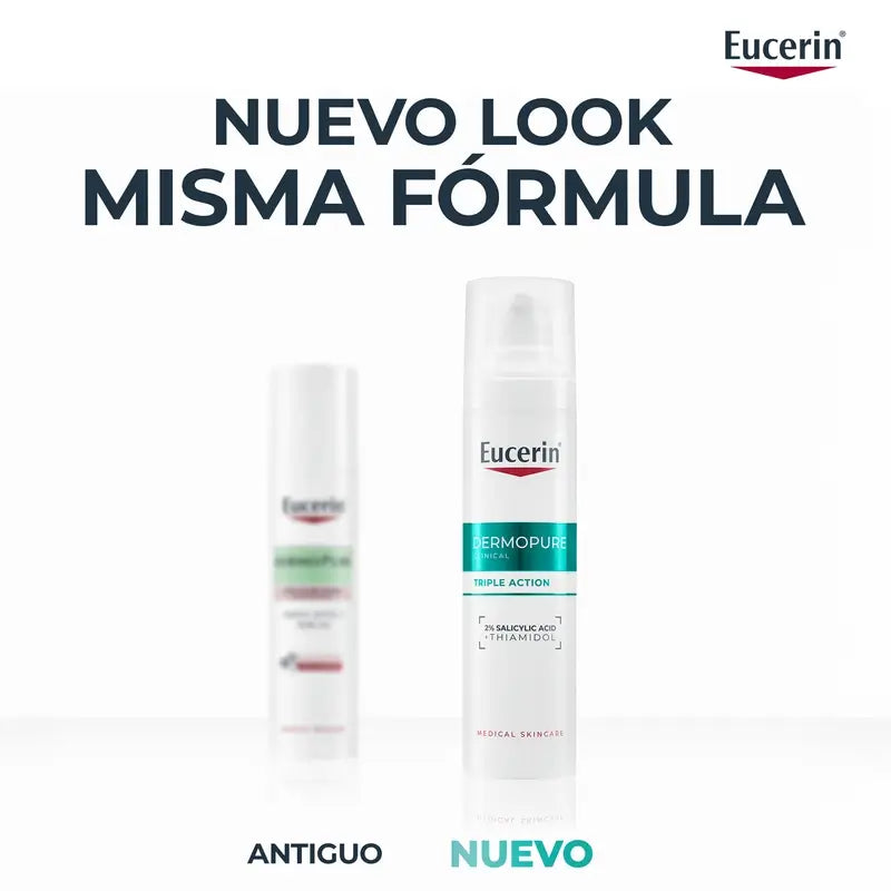 Eucerin Dermopure Oil Control Siero Triplo Effetto, 40 ml