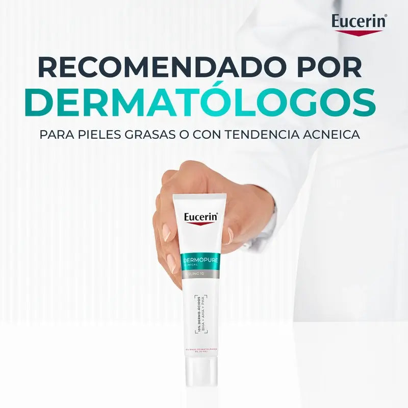 Eucerin Dermopure Peeling 10% Idrossiacidi, 40 ml