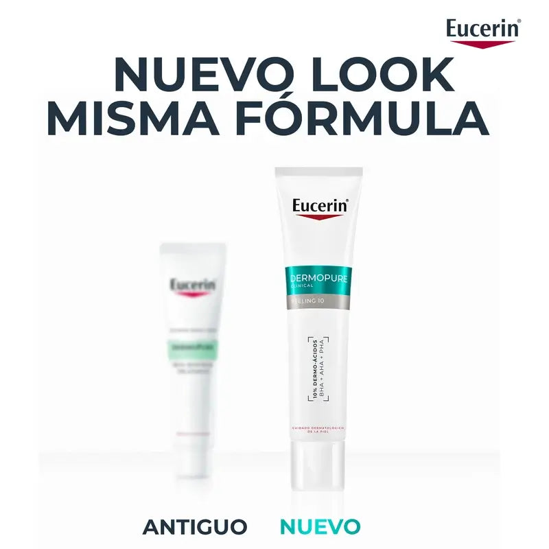 Eucerin Dermopure Peeling 10% Idrossiacidi, 40 ml